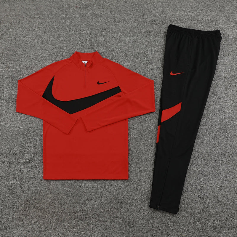 Conjunto de Frio Nike Training Vermelho e Preto