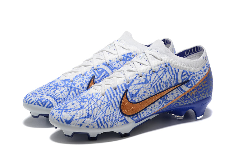 Chuteira Campo Nike Mercurial Vapor 15 Elite FG Azul "CR7"