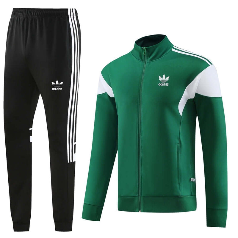 Conjunto de Frio Adidas Sportswear Verde e Preto