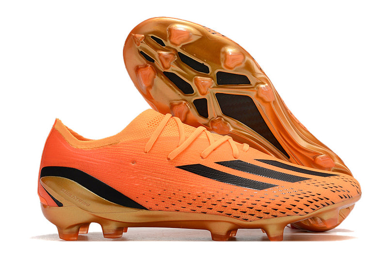 Chuteira Campo Adidas X Speedportal.1 FG Laranja "Heatspawn Pack"