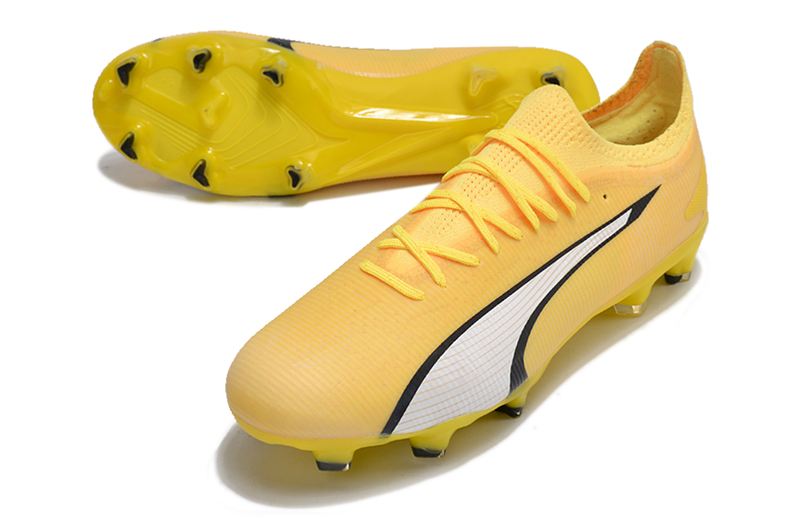 Chuteira Campo Puma Ultra Ultimate FG Amarela "Voltage Pack"