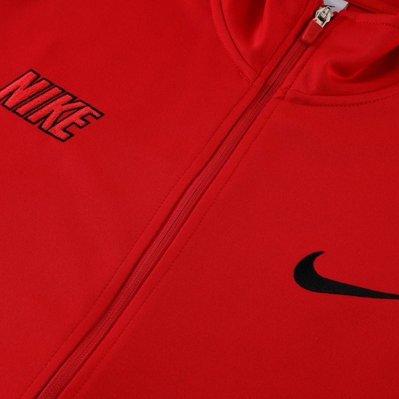 Conjunto de Frio Nike Sportswear Vermelho e Preto