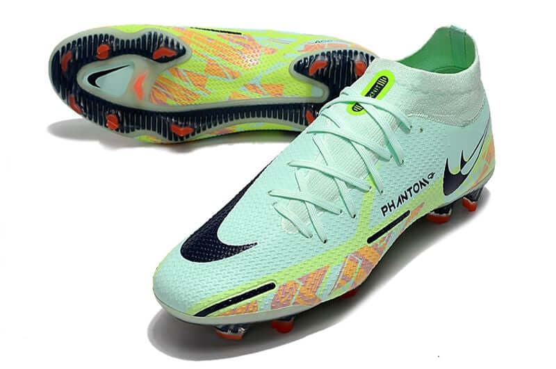 Chuteira Campo Nike Phantom GT2 DF Elite FG Verde "Bonded Pack"