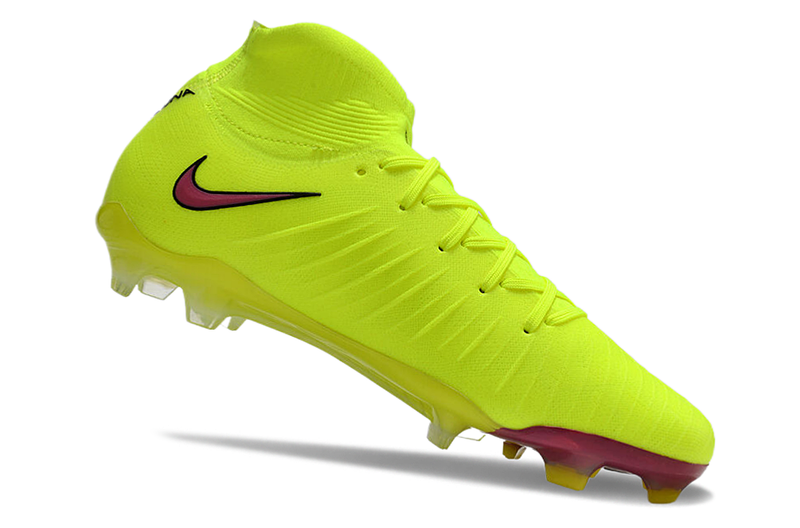 Chuteira Campo Nike Phantom Luna Elite FG Verde e Roxo