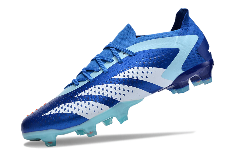 Chuteira Campo Adidas Predator Accuracy.1 Low FG Azul "Marine Rush Pack"