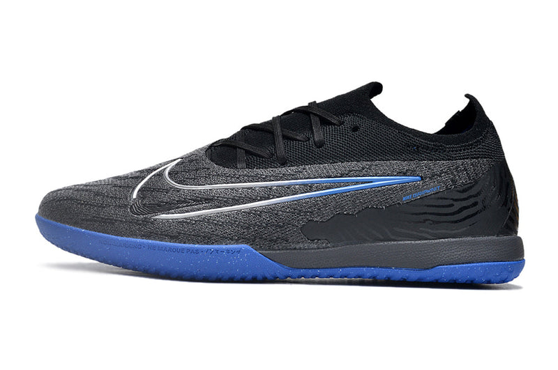 Chuteira Futsal Nike Phantom GX Elite IC Preta e Azul "Shadow Pack"