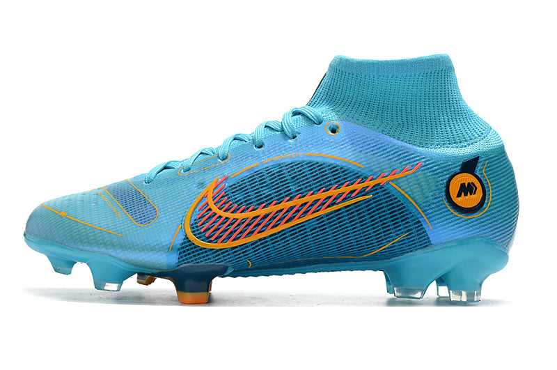 Chuteira Campo Nike Mercurial Superfly 8 Elite FG Azul "Blueprint Pack"