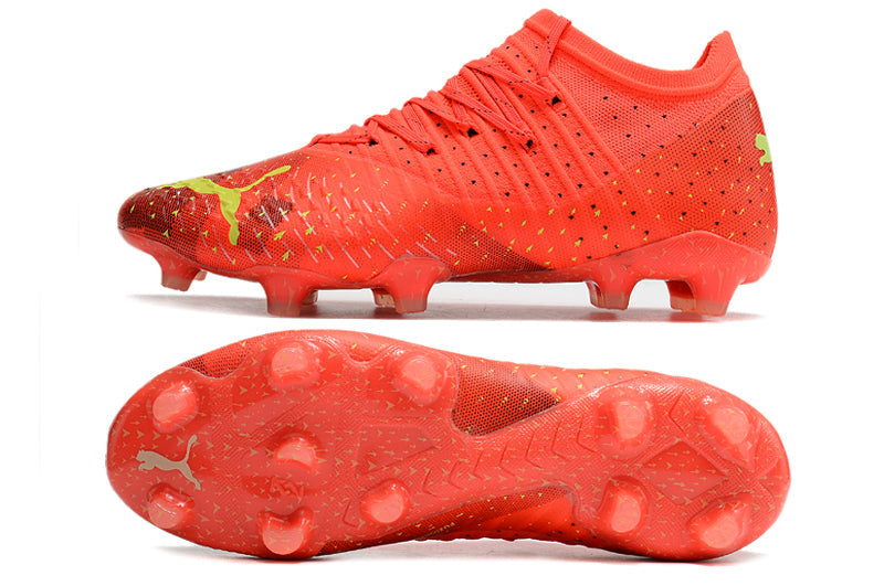 Chuteira Campo Puma Future Z 1.4 FG Laranja "Fearless Pack"