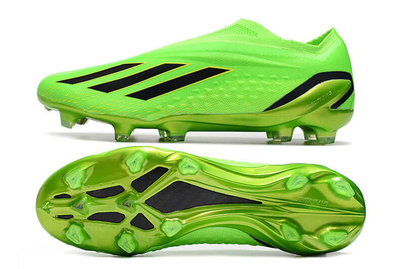 Chuteira Campo Adidas X Speedportal+ FG Verde "Game Data Pack"