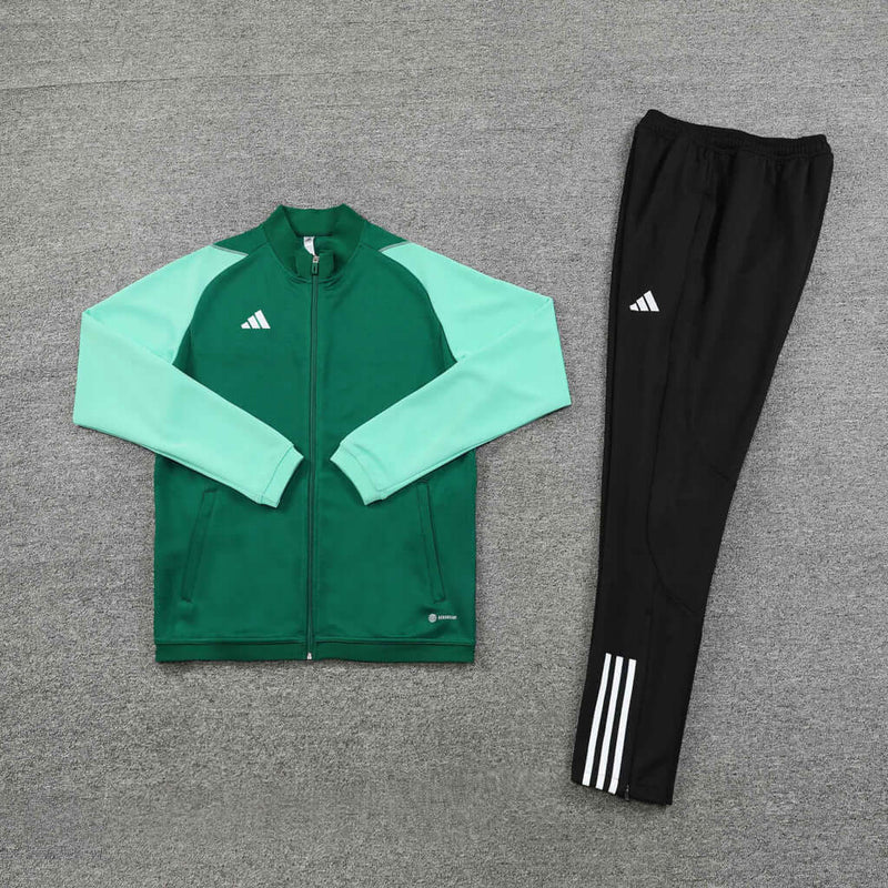 Conjunto de Frio Adidas Sportswear Verde e Preto