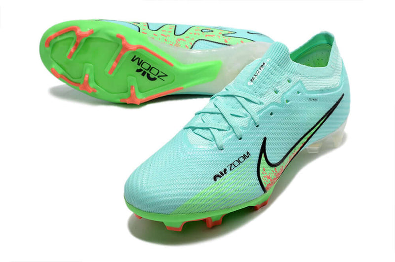 Chuteira Campo Nike Air Zoom Mercurial Vapor 15 Elite FG Verde