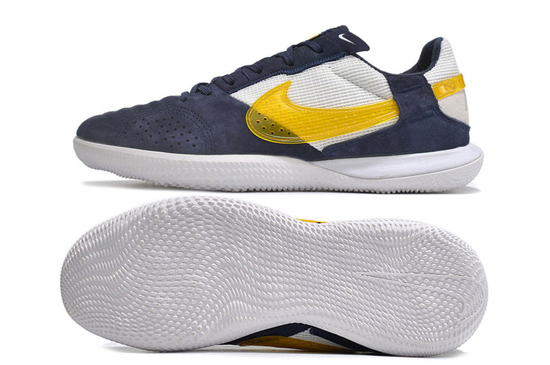 Chuteira Futsal Nike StreetGato IC Azul e Branca