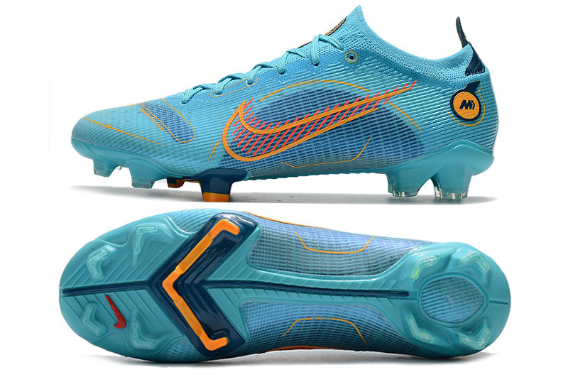 Chuteira Campo Nike Mercurial Vapor 14 Elite FG Azul "Blueprint Pack"