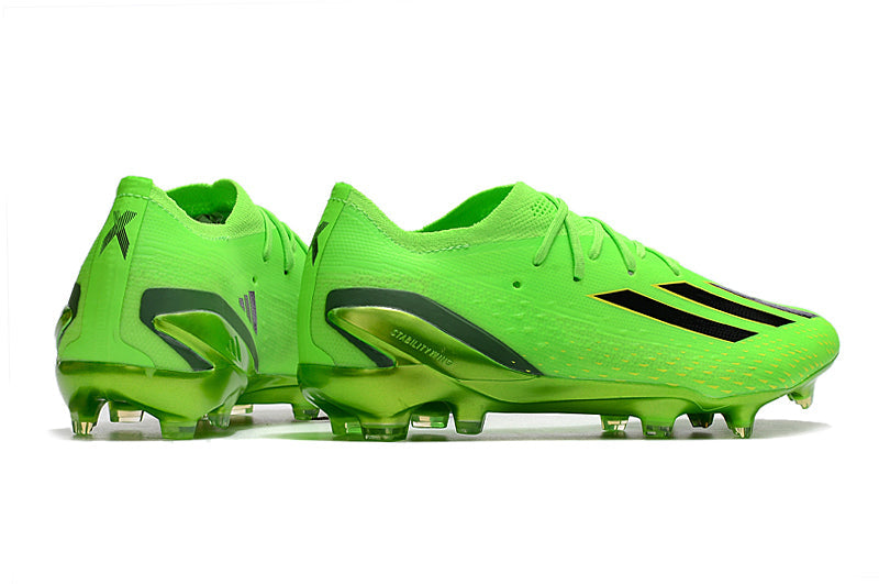 Chuteira Campo Adidas X Speedportal.1 FG Verde "Game Data Pack"