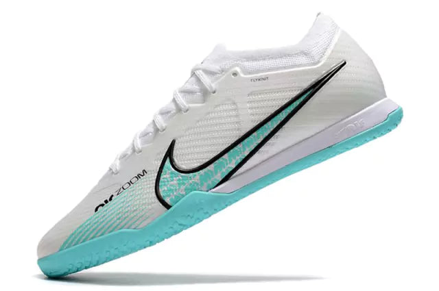 Chuteira Futsal Nike Mercurial Vapor 15 Branca e Verde N41 Pronta Entrega