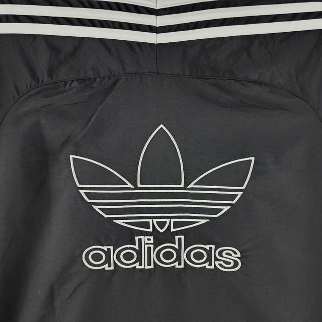 Corta Vento Adidas Preto e Branco