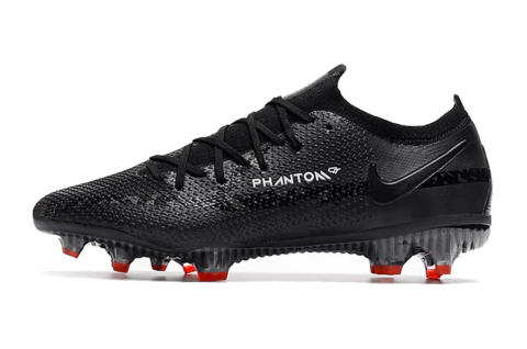 Chuteira Campo Nike Phantom GT2 DF Elite FG Preta "Shadow Pack"