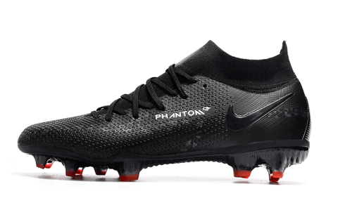 Chuteira Campo Nike Phantom GT2 DF Elite FG Preta "Shadow Pack"