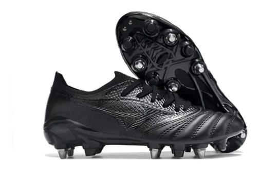 Chuteira Campo Mizuno Morelia Neo 3 Trava Mista Preta